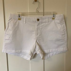 Old Navy Women's White 3 1/2" Inseam Shorts